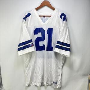 Vintage 90s Deion Sanders NFL Jersey Size 52 Cowboys